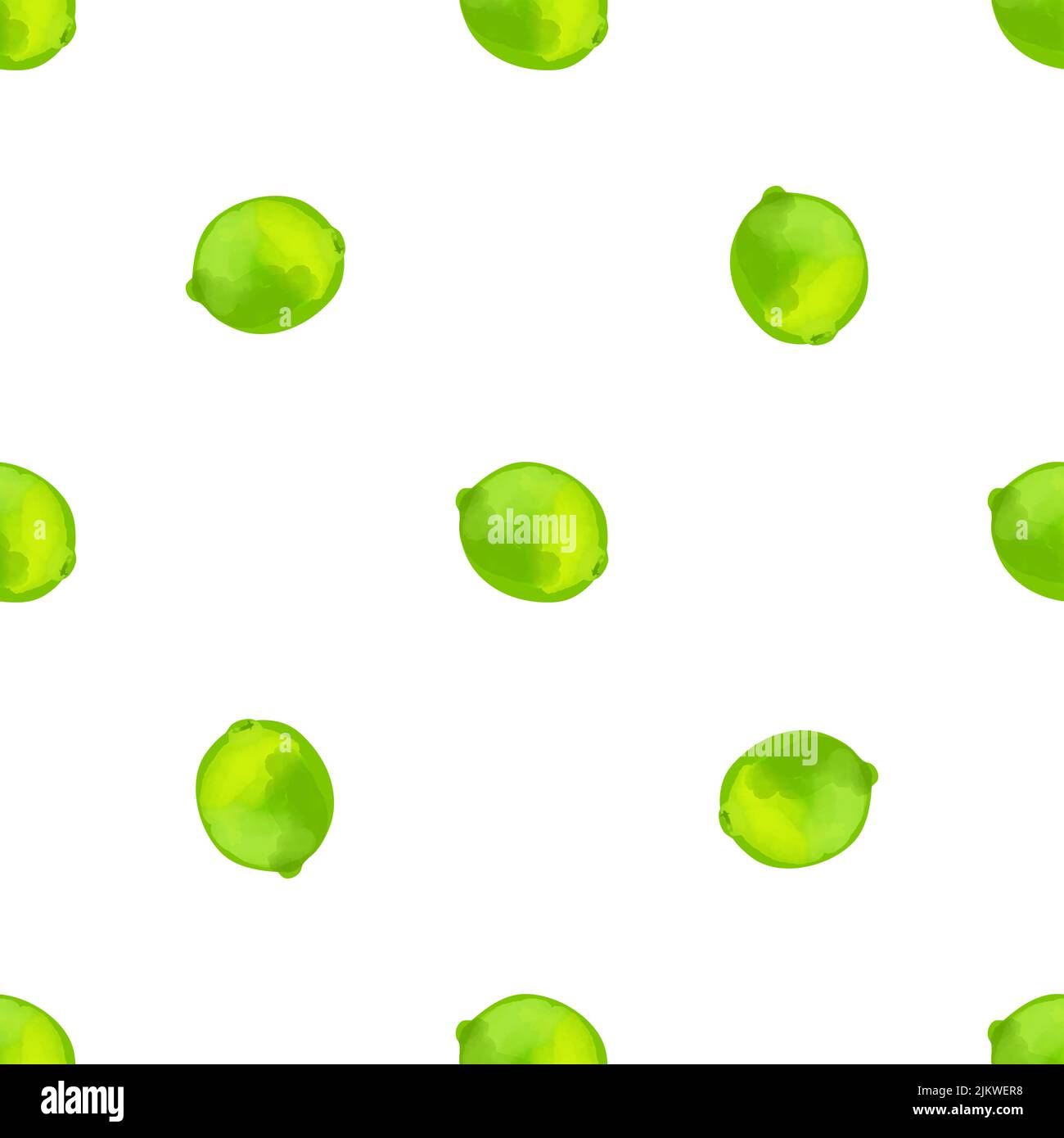Geometrisches nahtloses Muster mit limes iIlustration auf weißem Hintergrund Stock Vektor