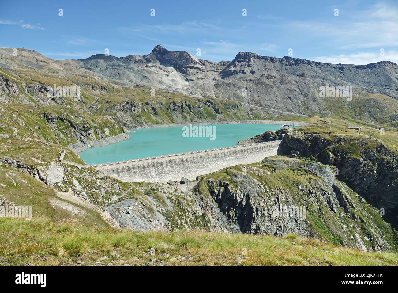 Breuil-Cervinia, Italien - August 2022 Stockfoto
