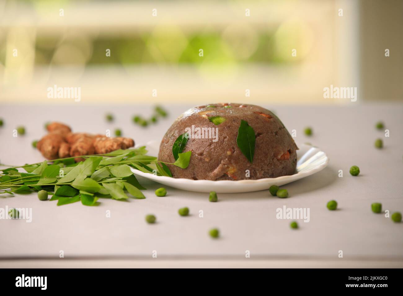 südindisches berühmtes traditionelles Frühstück Stockfoto