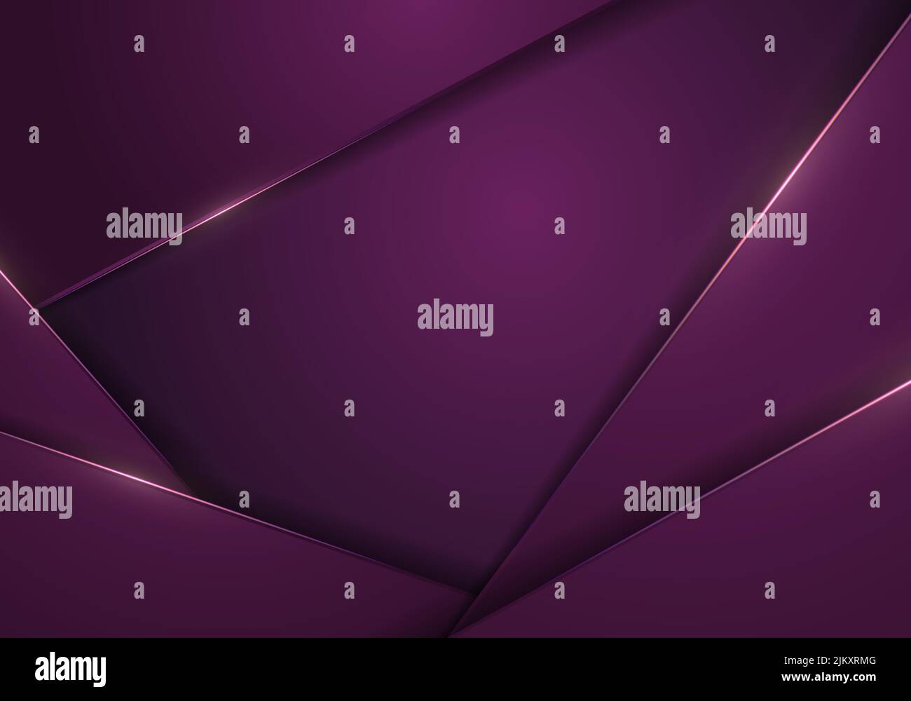 Abstraktes Luxus-Template-Design von lila Vorlage Artwork-Design. Überlappendes Design mit glitzerndem, hellem Hintergrund. Vektor Stock Vektor