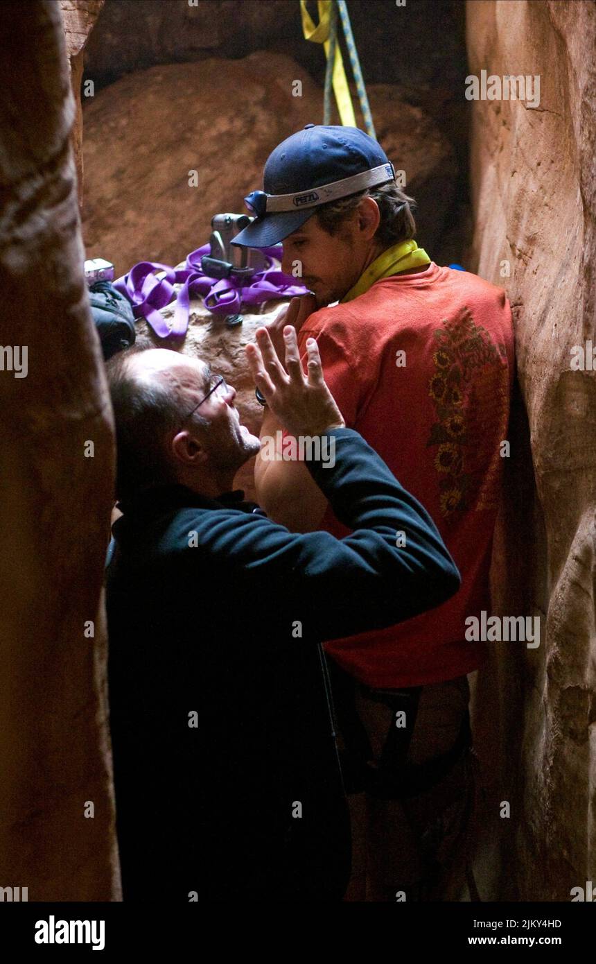 DANNY Boyle, James Franco, 127 Stunden, 2010 Stockfoto