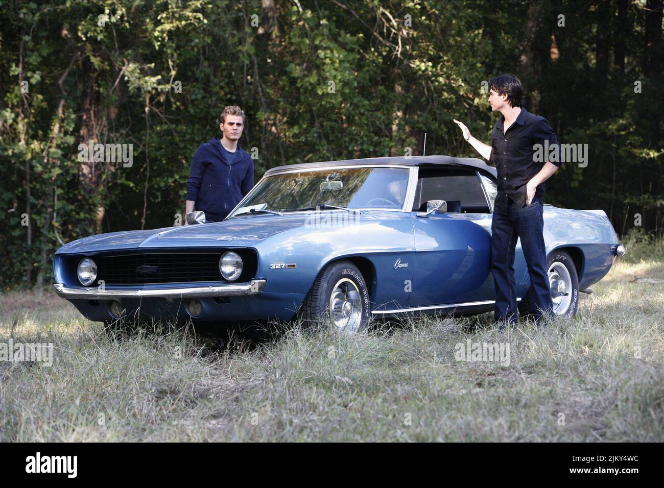 PAUL WESLEY, IAN SOMERHALDER, DIE VAMPIRTAGEBÜCHER : SAISON 2, 2010 Stockfoto