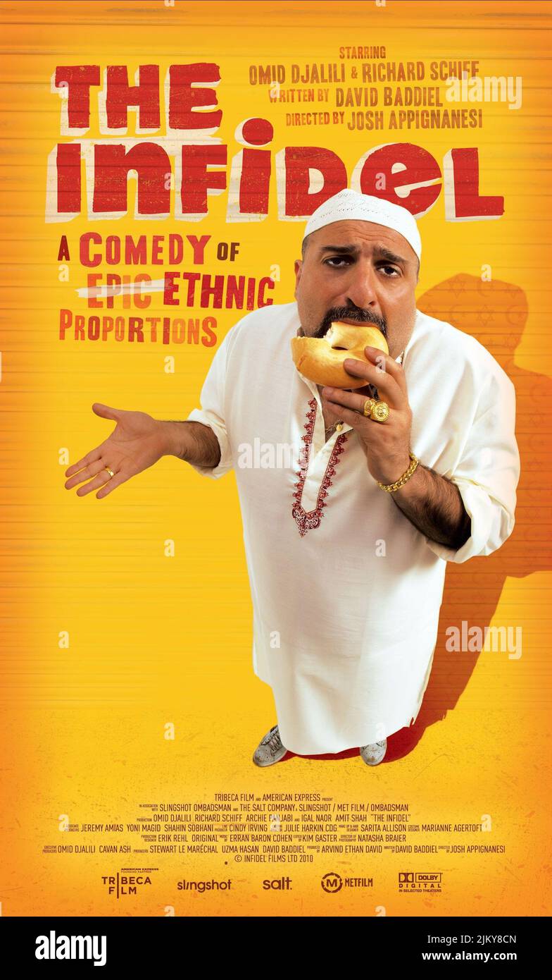 OMID DJALILI PLAKAT, DER UNGLÄUBIGE, 2010 Stockfoto