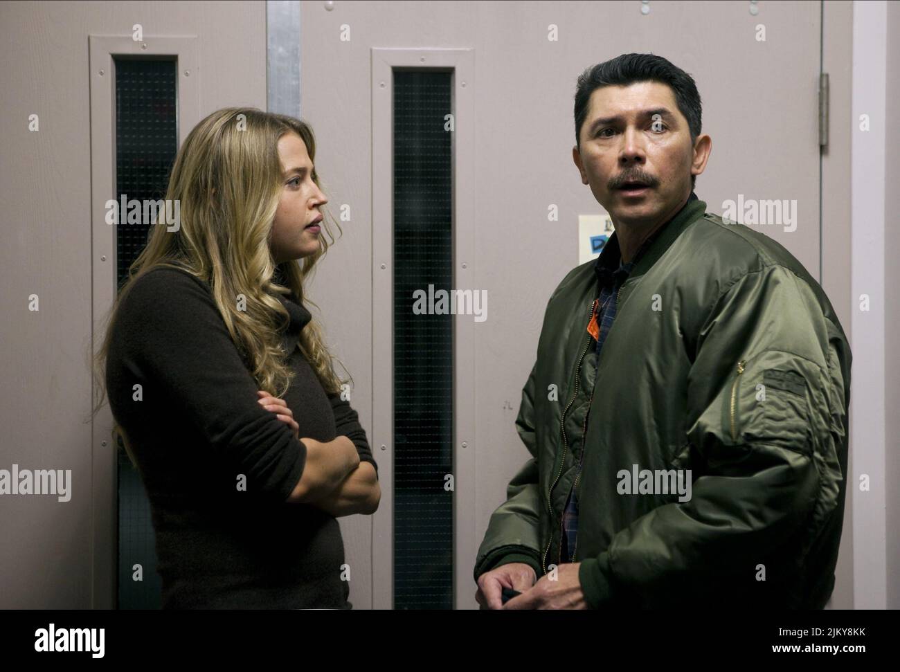 ESTELLA WARREN, LOU DIAMOND PHILLIPS, TRANSPARENZ, 2010 Stockfoto