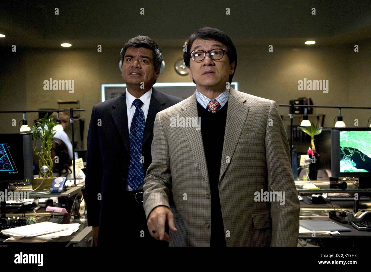 GEORGE LOPEZ, JACKIE CHAN, DER SPION NEBENAN, 2010 Stockfoto