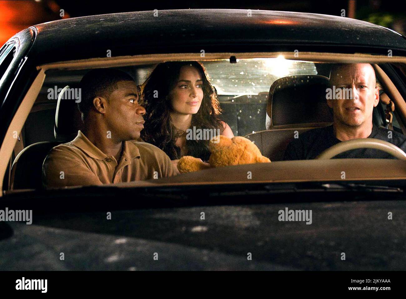 TRACY MORGAN, ANA DE LA REGUERA, Bruce Willis, COP OUT, 2010 Stockfoto