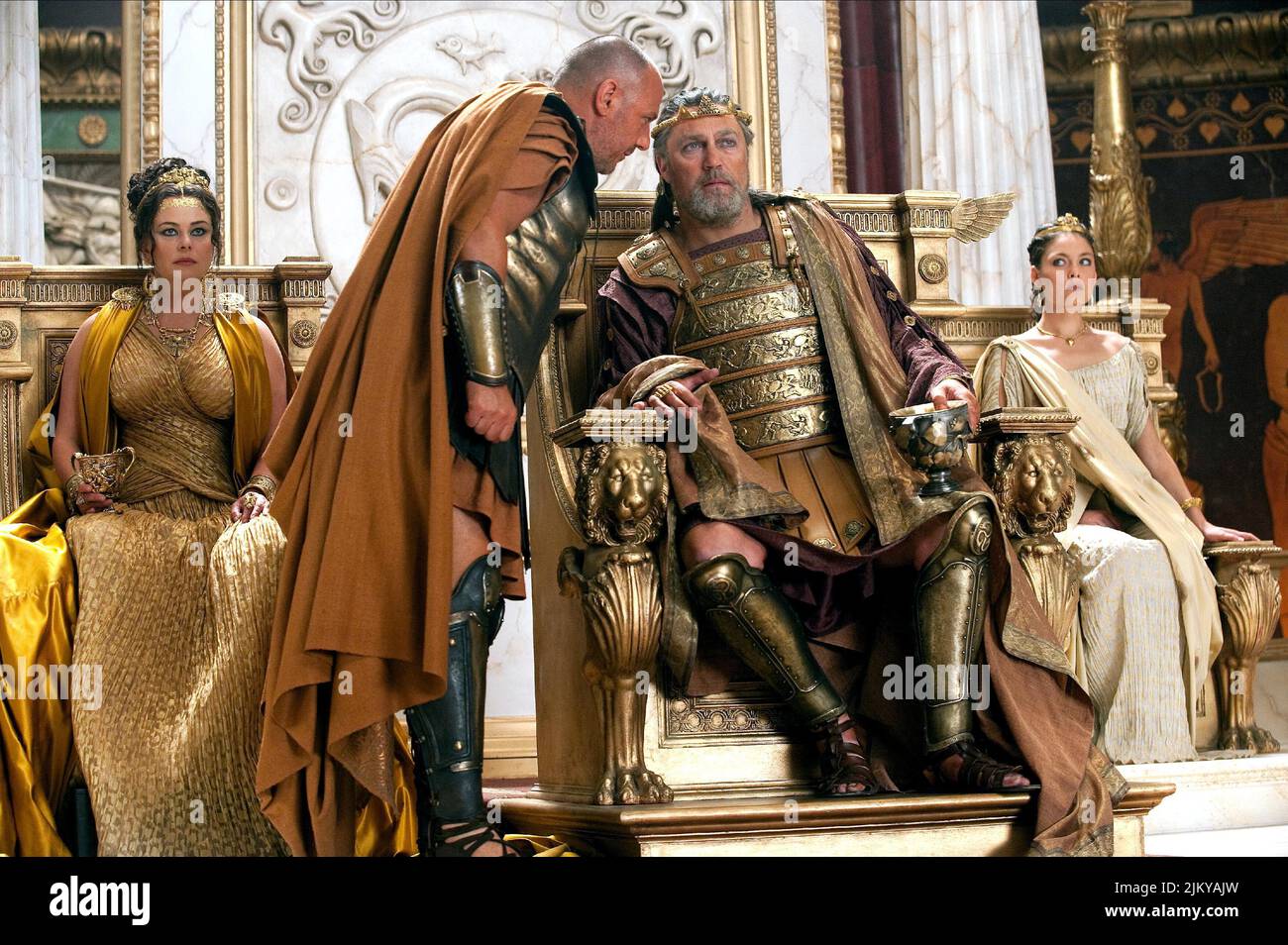 ALEXA DAVALOS, VINCENT REGAN, POLLY WALKER, KAMPF DER TITANEN, 2010 Stockfoto