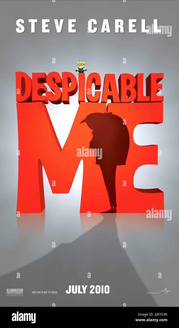 GRU-POSTER, DESPICABLE ME, 2010 Stockfoto