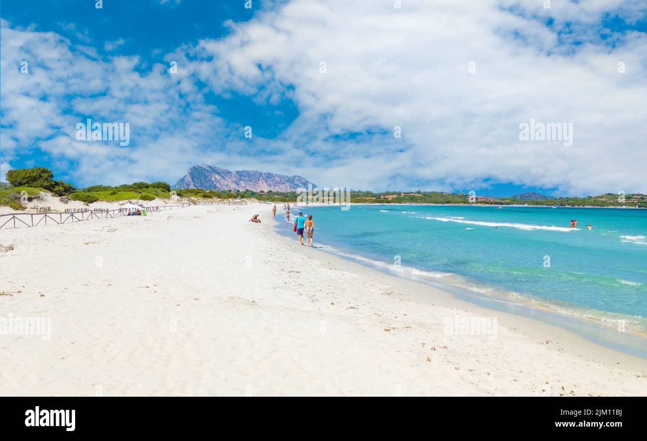 Sardegna (Italien) - die wunderbare und wilde Ostküste der Region Sardinien, in der Region der Gallura und Supramonte, mit Trekking und Strand Stockfoto