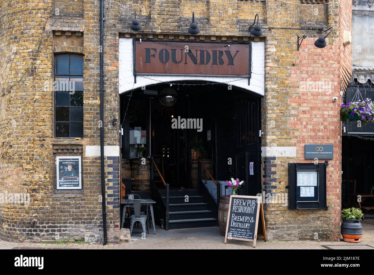 The Foundry Brew Pub, Canterbury, England, Großbritannien Stockfoto