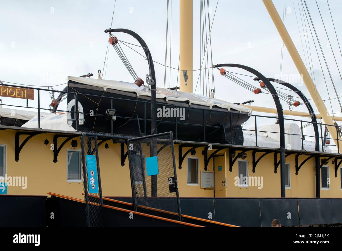 Eingang Am Schorpioen-Schiff In Den Helder Niederlande 23 Stockfoto