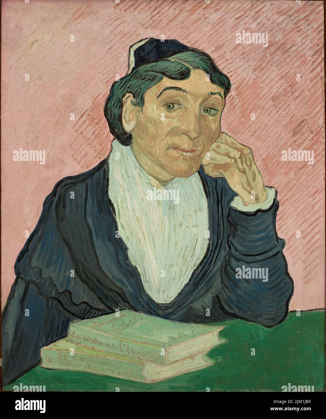 Die Frau aus Arles (L'Arlésienne). Museum: Museu de Arte de São Paulo. AUTOR: VINCENT VAN GOGH. Stockfoto