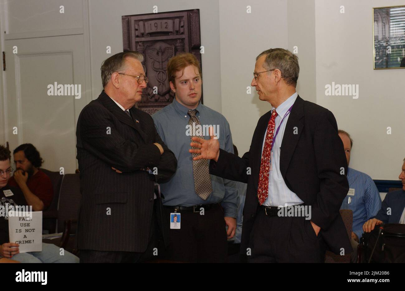 Technologieverwaltung – ROUNDTABLE ZUR VERWALTUNG VON RECHTEN FÜR DIGITALE INHALTE Stockfoto