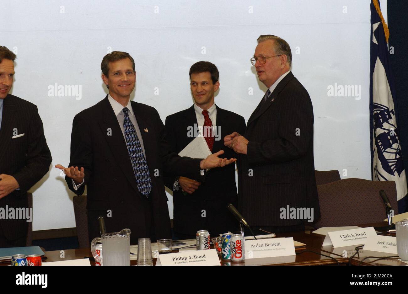 Technologieverwaltung – ROUNDTABLE ZUR VERWALTUNG VON RECHTEN FÜR DIGITALE INHALTE Stockfoto