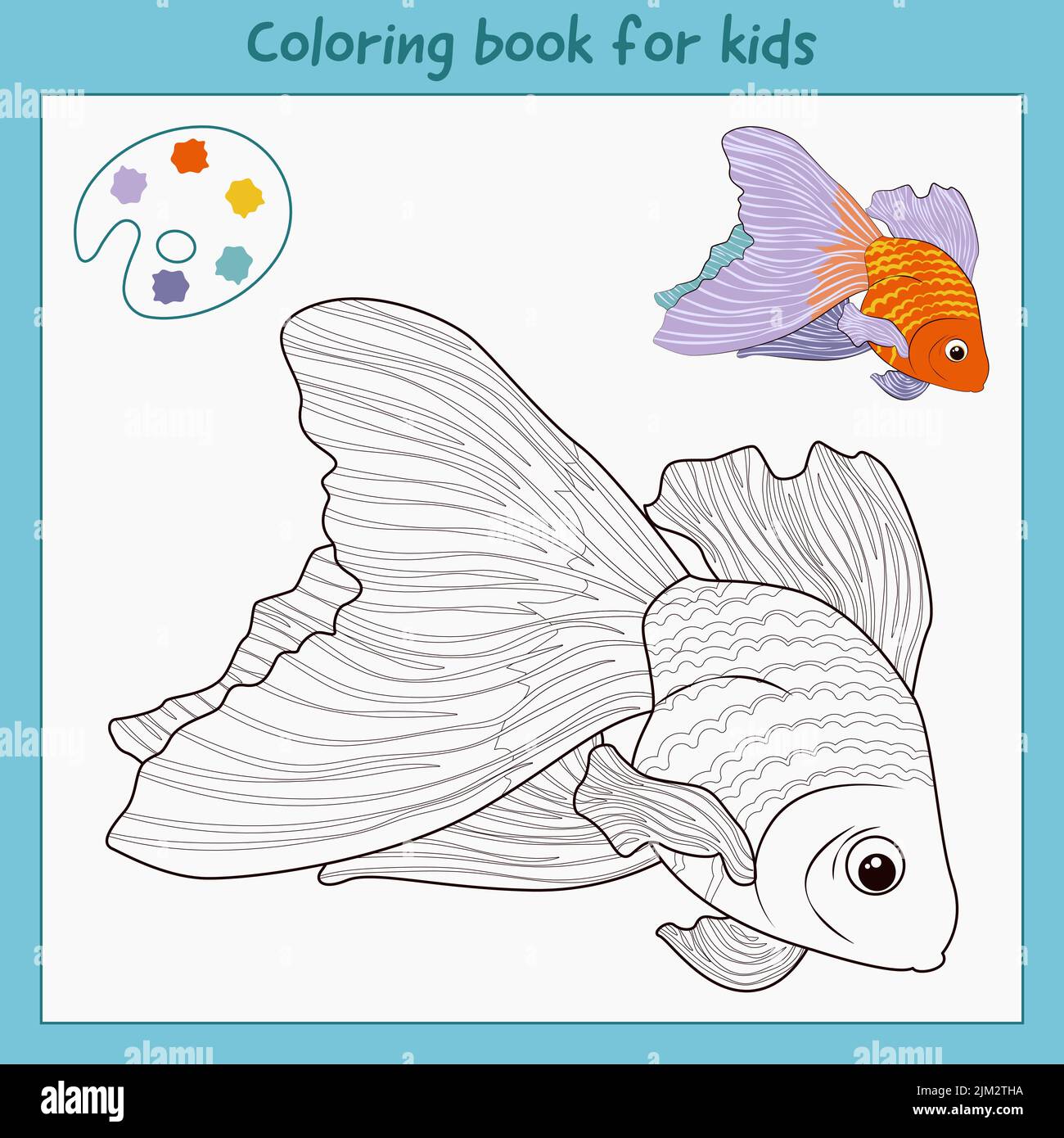 Bild für Kinder. Aufgaben für Kinder. Stock Vektor