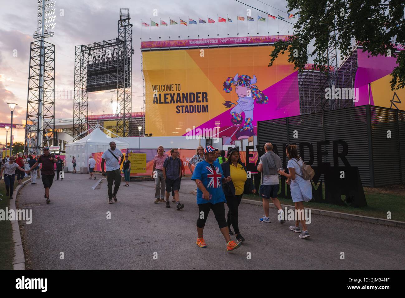 The Commonwealth Games 2022, Alexander Stadium, Birmingham, Großbritannien Stockfoto