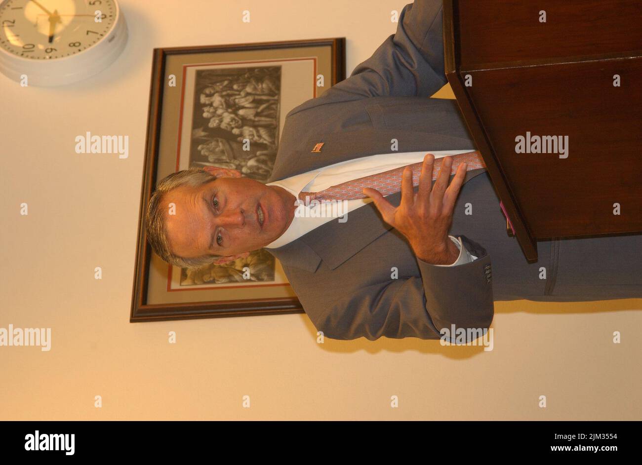 Büro des Sekretärs - Empfang der PEC Stockfoto