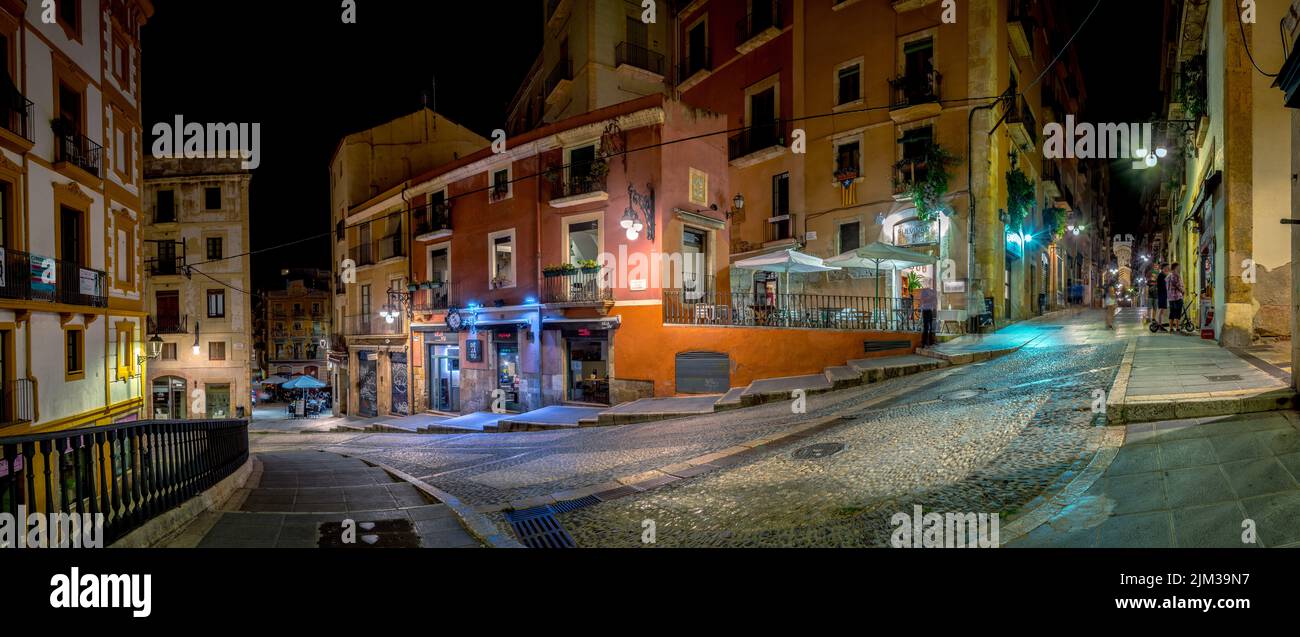 Blick auf die katalanische Stadt Tarragona, Spanien Stockfoto