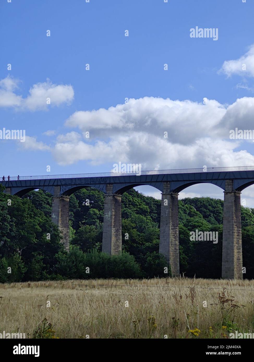 Llangollen Drohne Stockfoto