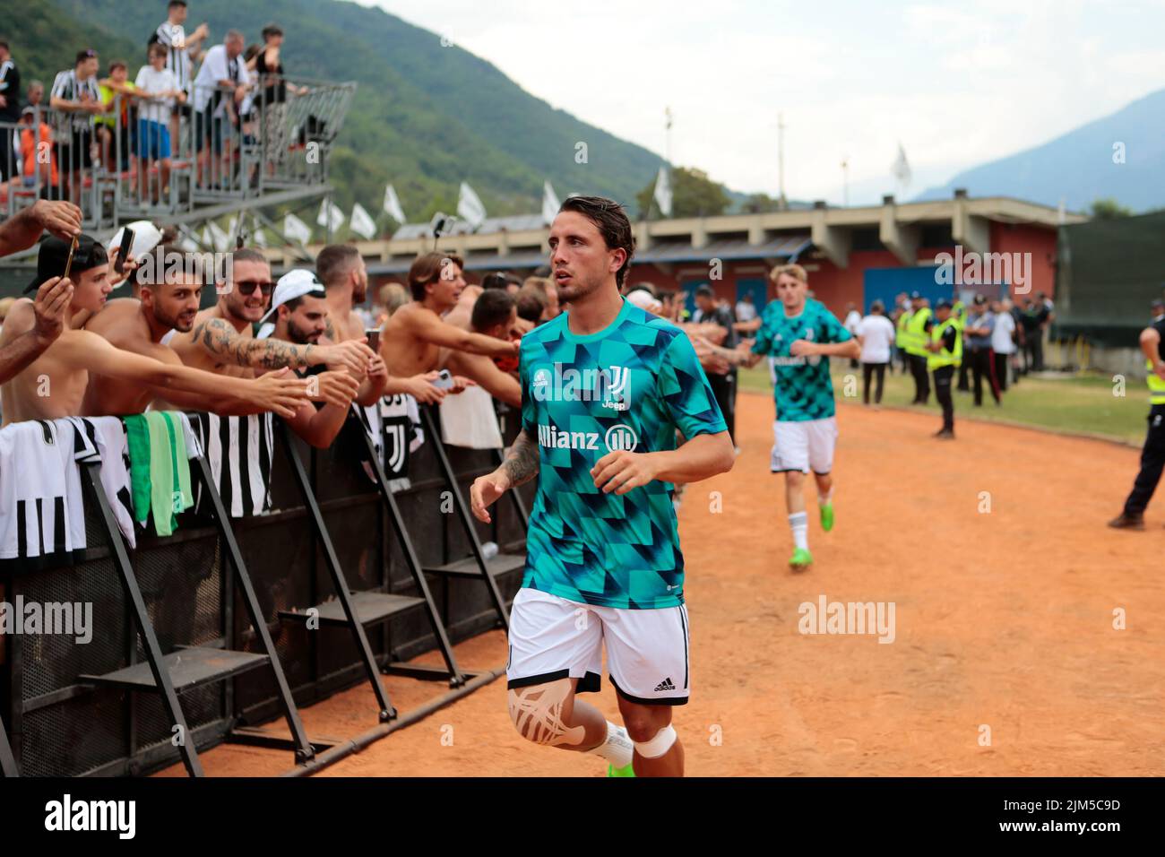 Juventus FC Pre Season Match in Villar Perosa 04. August 2022 Stockfoto