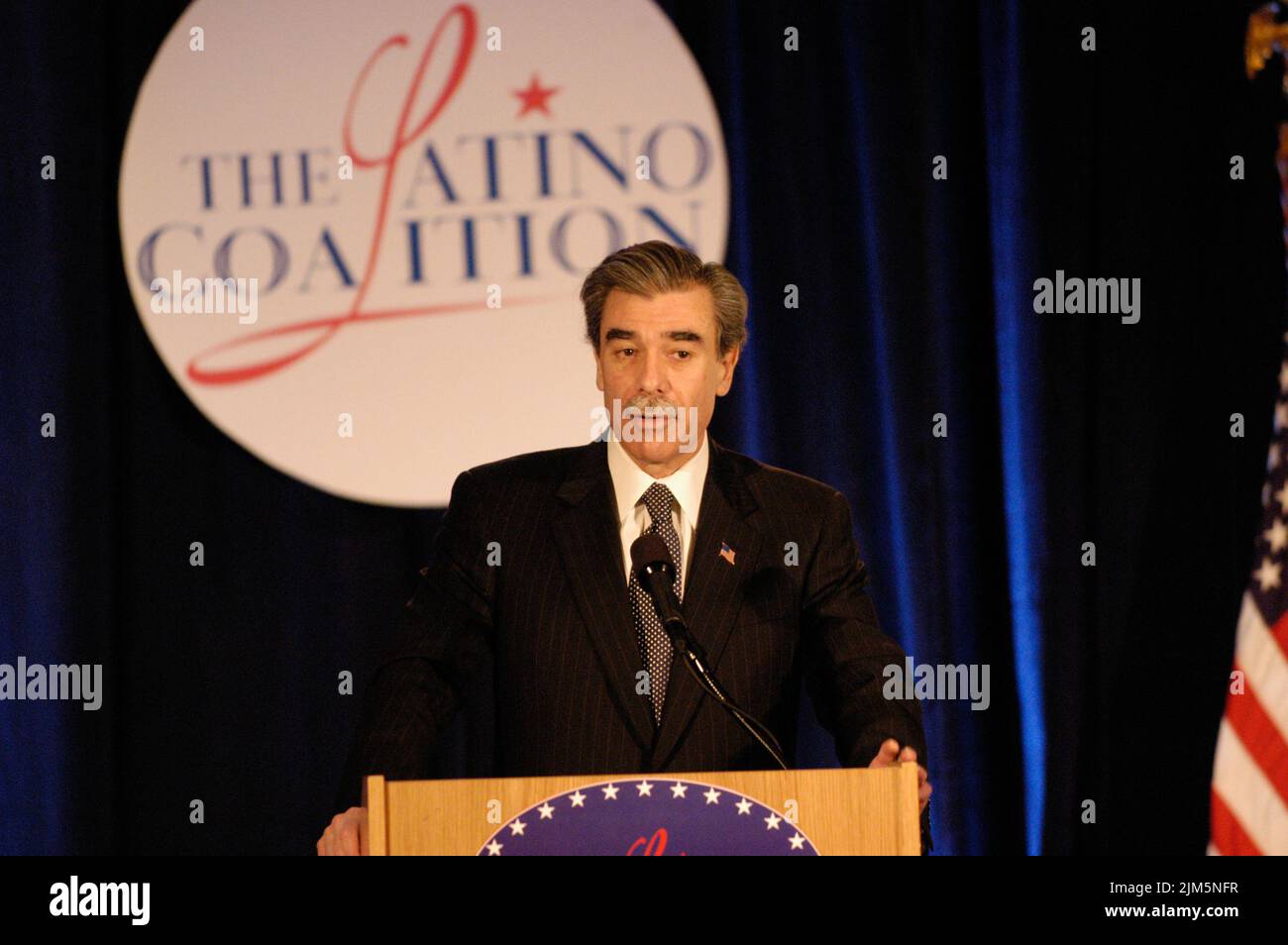 Büro des Sekretärs - Latin Small Business Economic Conference Stockfoto