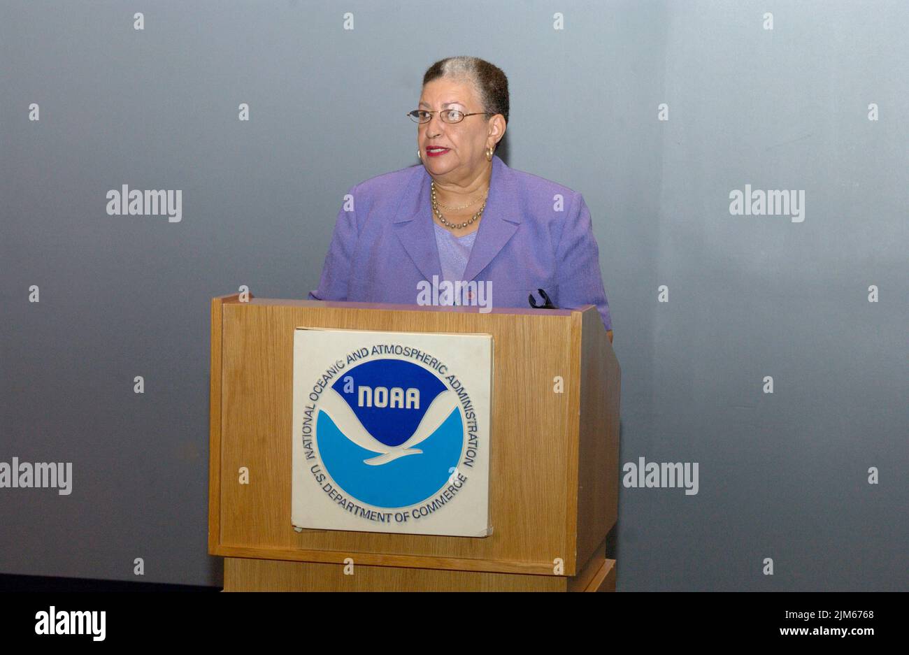National Oceanic and Atmospheric Administration - NRAP (Rotational Assignment Program) Zeremonie Stockfoto