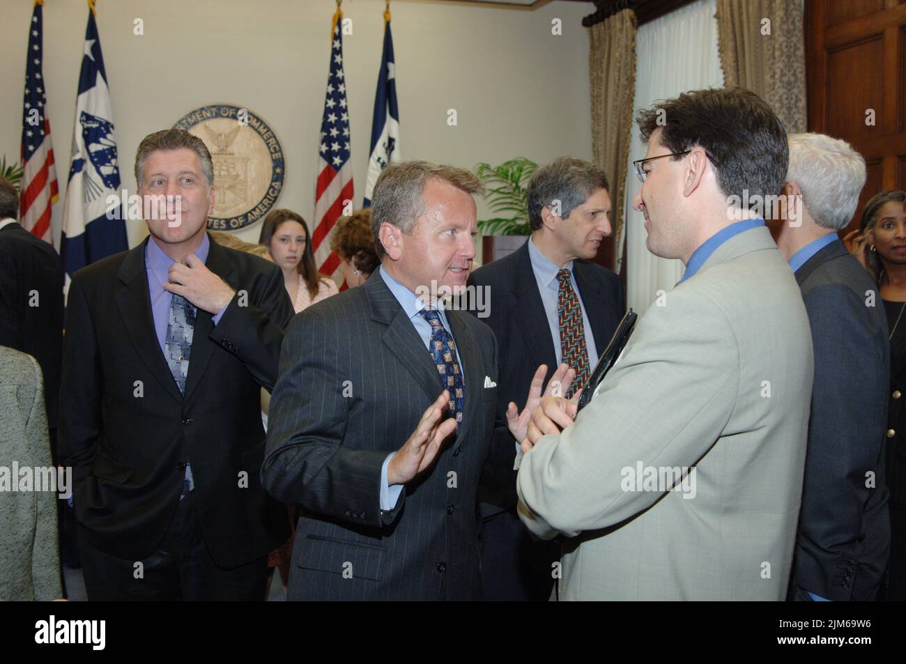Büro des Sekretärs - Vereidigung von John Sullivan Stockfoto