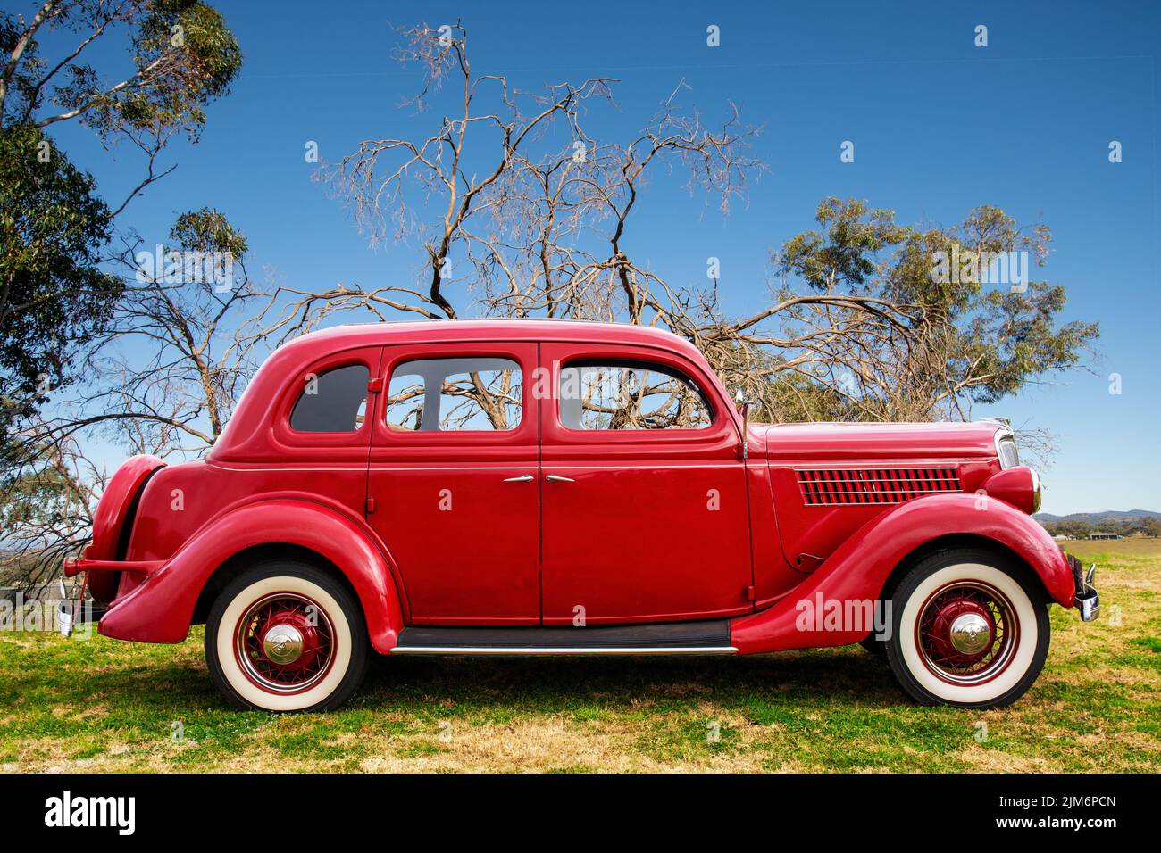 1936 Ford V8 Delue Touring Limousine Stockfoto