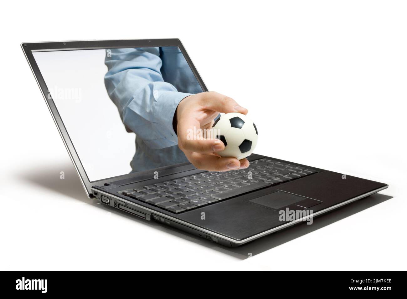 Sportportal Stockfoto