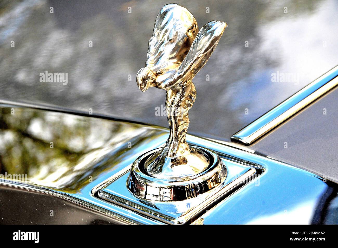 Rolls Royce Auto Maskottchen Stockfoto