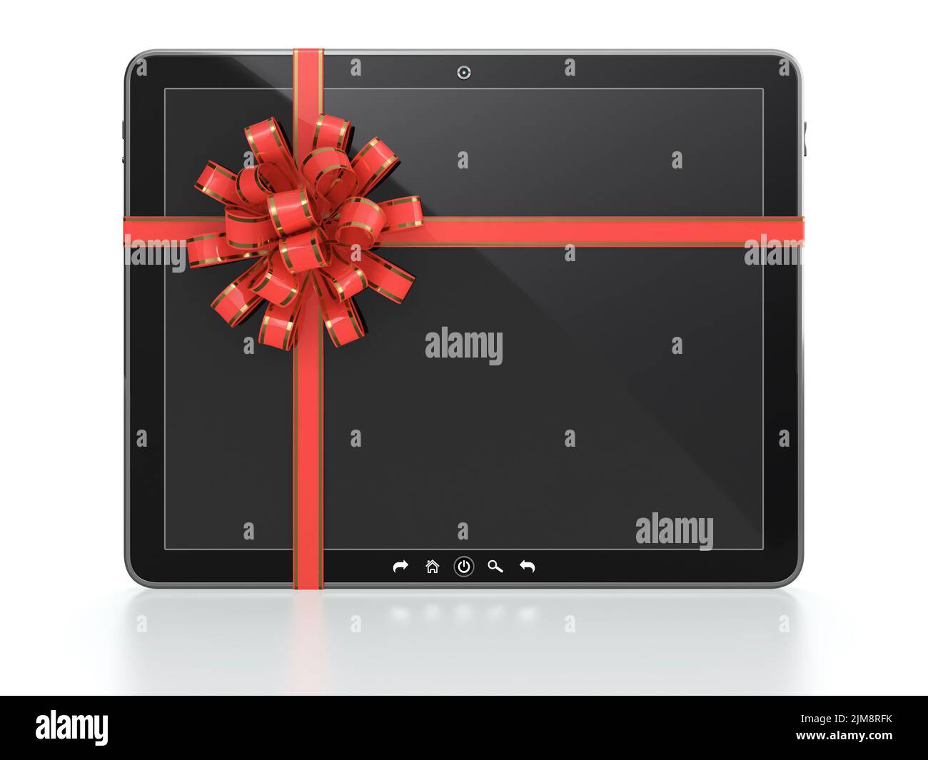 Tablet-PC-Geschenk Stockfoto