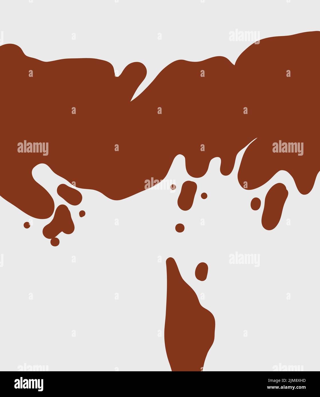 Handgezeichnete abstrakte Vektor Grafik Cliparts Illustration boho Stier Haut Textur composition.Wild Western Design.Bohemian wilden Westen zeitgenössische Kunst Stock Vektor