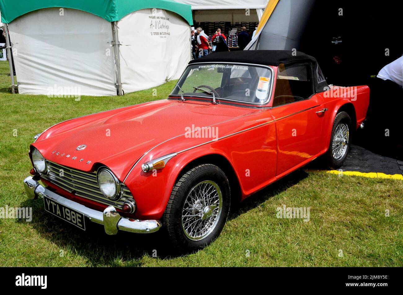 Triumph Sportwagen Stockfoto