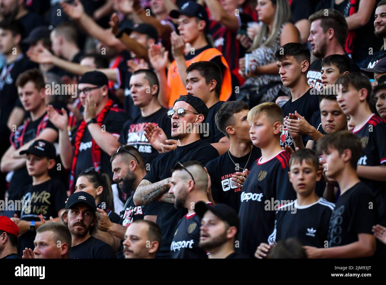 Trnava, Slowakei. 04. August 2022. Martin Skrtel während des Spiels der zweiten Qualifikationsrunde der UEFA Conference League First Leg zwischen dem FC Spartak Trnava und Rakow Czestochowa am 4. August 2022 in Trnava, Slowakei. (Foto by PressFocus/Sipa USA)France OUT, Poland OUT Credit: SIPA USA/Alamy Live News Stockfoto