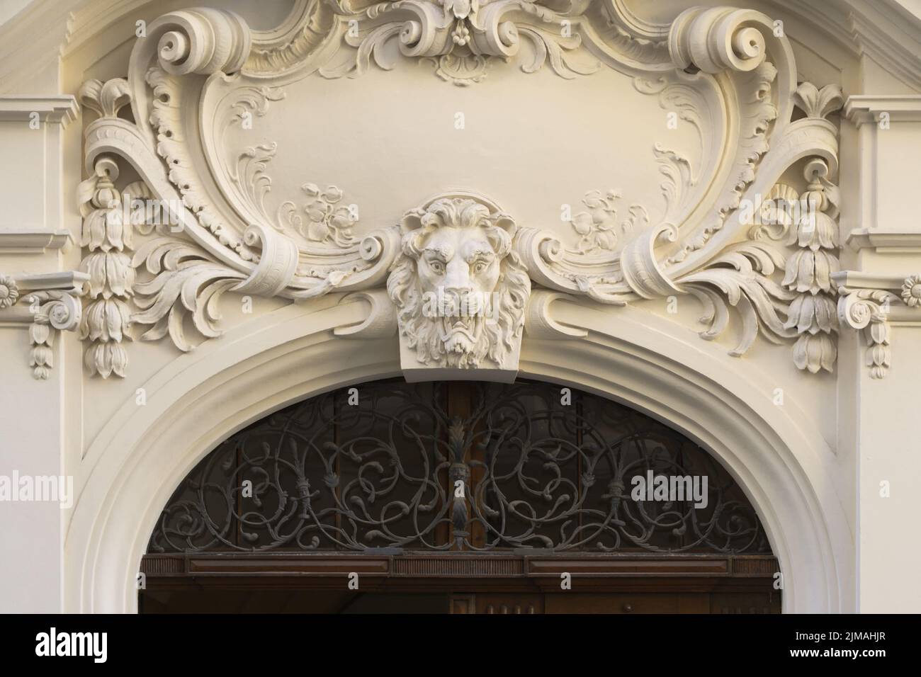 Leipzig - Neobarock-Portal, Deutschland Stockfoto