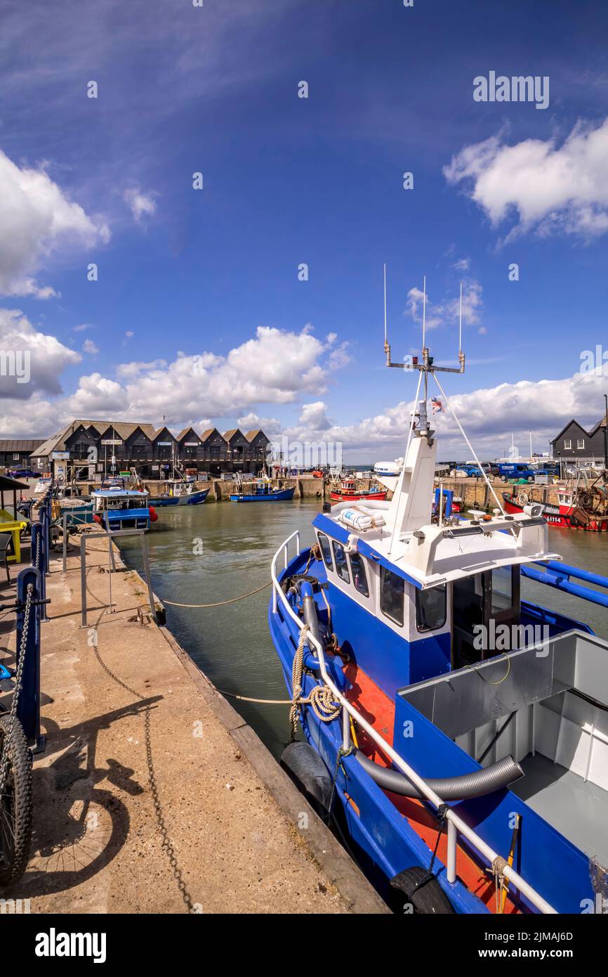 Whitstable Hafen, Kent, England UK Stockfoto