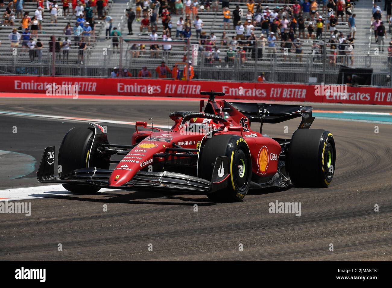 06.05.2022, Miami International Autodrome, Miami, FORMEL 1 CRYPTO.COM MIAMI GRAND PRIX, im Bild Charles Leclerc (MCO), Scuderia Ferrari Stockfoto