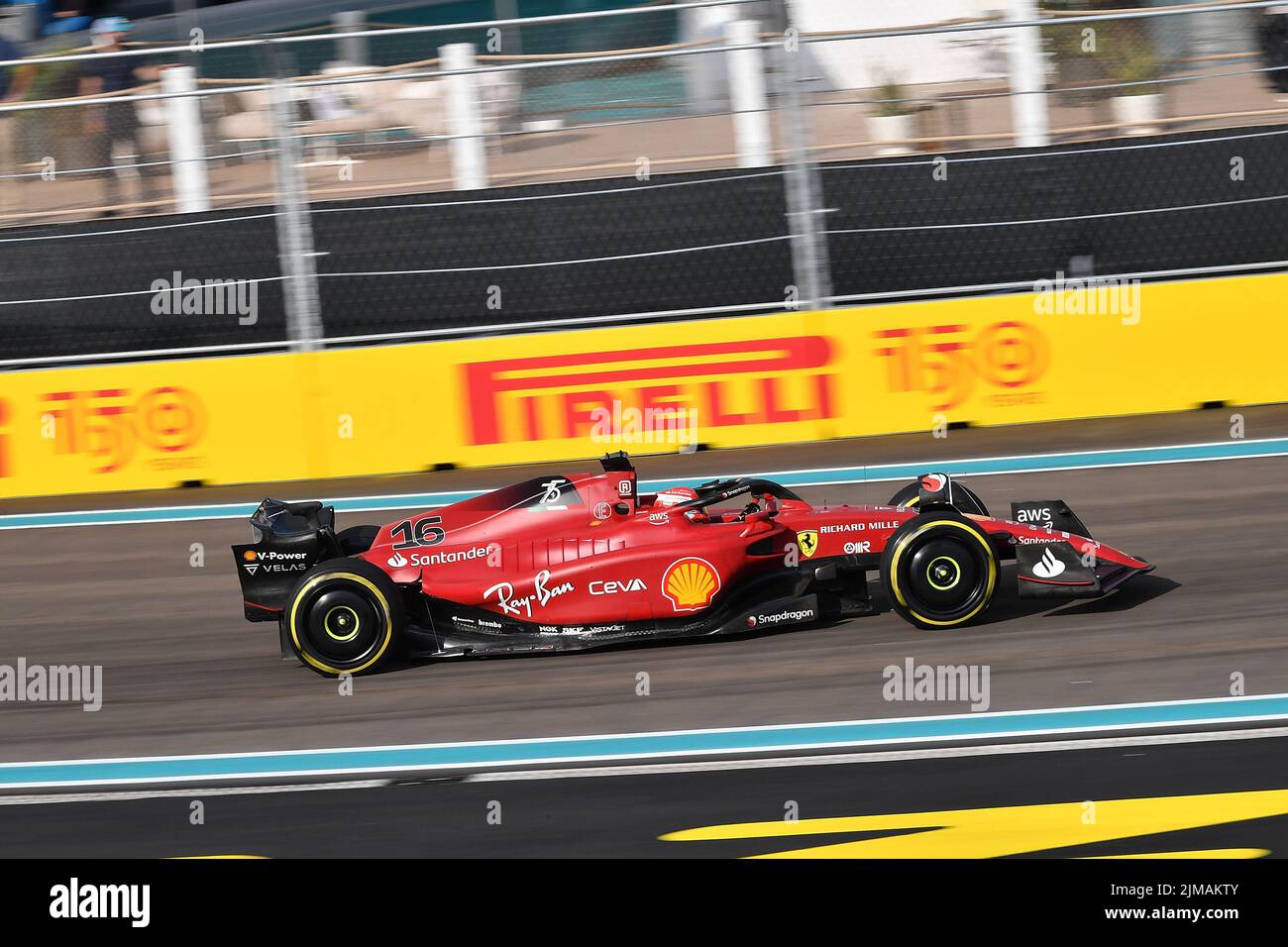 06.05.2022, Miami International Autodrome, Miami, FORMEL 1 CRYPTO.COM MIAMI GRAND PRIX, im Bild Charles Leclerc (MCO), Scuderia Ferrari Stockfoto