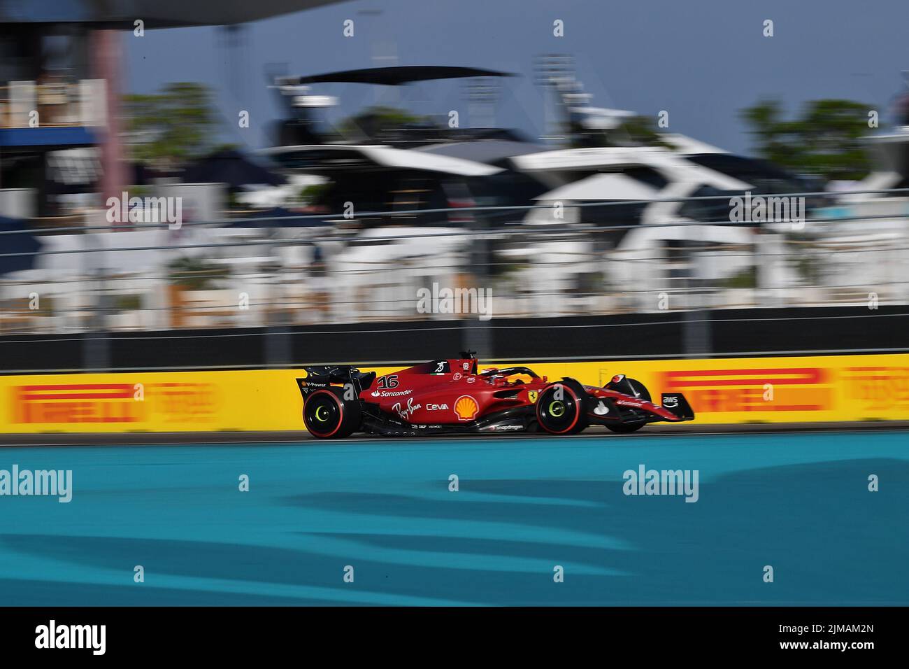 06.05.2022, Miami International Autodrome, Miami, FORMEL 1 CRYPTO.COM MIAMI GRAND PRIX, im Bild Charles Leclerc (MCO), Scuderia Ferrari Stockfoto