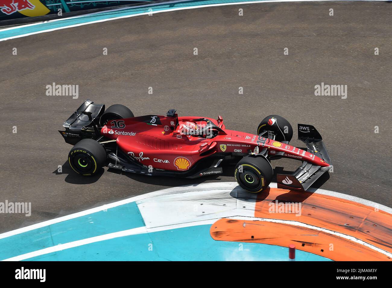 06.05.2022, Miami International Autodrome, Miami, FORMEL 1 CRYPTO.COM MIAMI GRAND PRIX, im Bild Charles Leclerc (MCO), Scuderia Ferrari Stockfoto