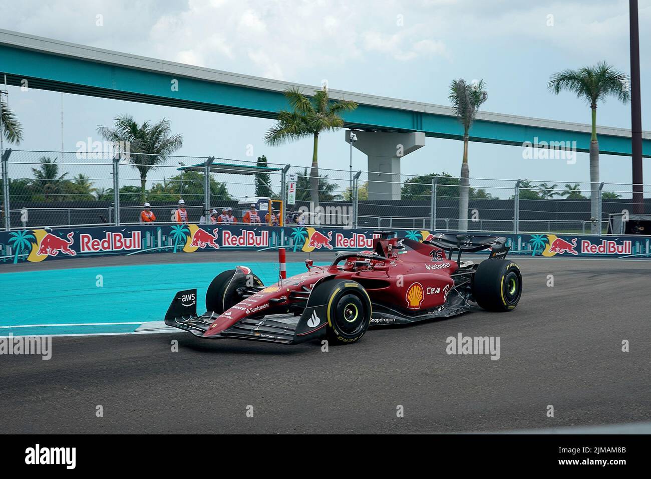 06.05.2022, Miami International Autodrome, Miami, FORMEL 1 CRYPTO.COM MIAMI GRAND PRIX, im Bild Charles Leclerc (MCO), Scuderia Ferrari Stockfoto