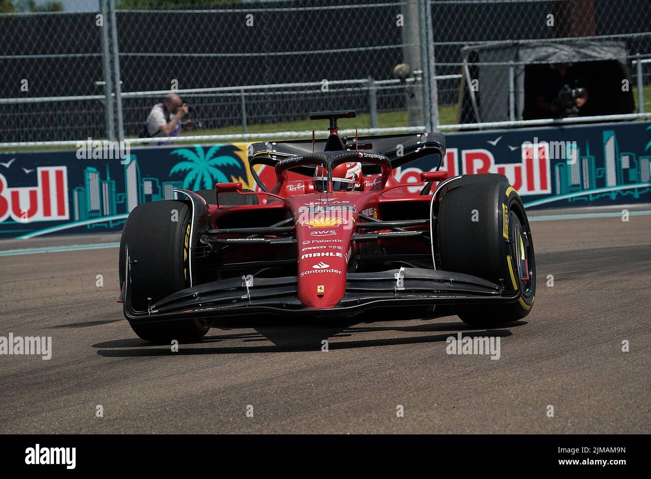 06.05.2022, Miami International Autodrome, Miami, FORMEL 1 CRYPTO.COM MIAMI GRAND PRIX, im Bild Charles Leclerc (MCO), Scuderia Ferrari Stockfoto
