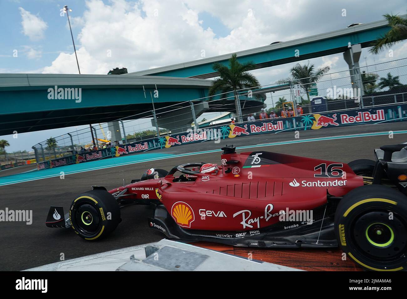 06.05.2022, Miami International Autodrome, Miami, FORMEL 1 CRYPTO.COM MIAMI GRAND PRIX, im Bild Charles Leclerc (MCO), Scuderia Ferrari Stockfoto