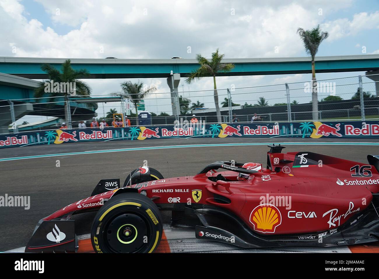 06.05.2022, Miami International Autodrome, Miami, FORMEL 1 CRYPTO.COM MIAMI GRAND PRIX, im Bild Charles Leclerc (MCO), Scuderia Ferrari Stockfoto