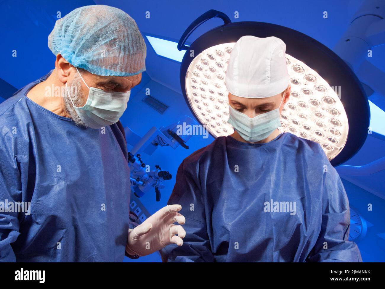 Ärzte Chirurgie Op Stockfoto