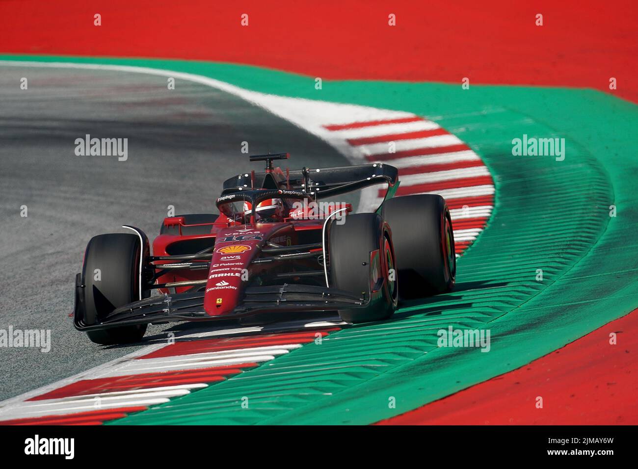08.07.2022, Red Bull Ring , Spielberg, Formula 1 BWT Grosser Preis von Österreich 2022 , im Bild Charles Leclerc (MCO), Scuderia Ferrari Stockfoto