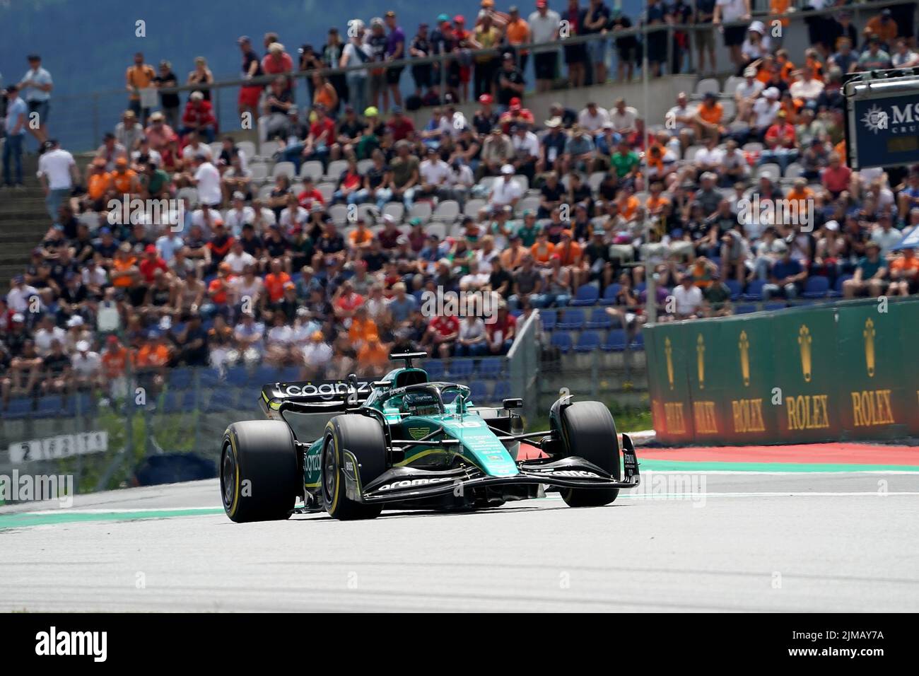 09.07.2022, Red Bull Ring , Spielberg, Formula 1 BWT Grosser Preis von Österreich 2022 , im Bild Lance Stroll (CAN), Aston Martin Aramco Cognizant Fo Stockfoto
