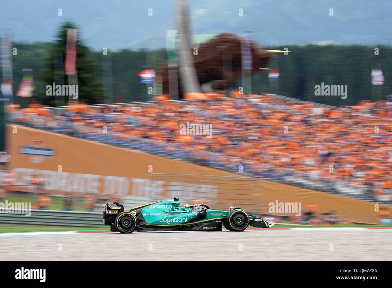 09.07.2022, Red Bull Ring , Spielberg, Formula 1 BWT Grosser Preis von Österreich 2022 , im Bild Sebastian Vettel (DEU), Aston Martin Aramco Cognizan Stockfoto