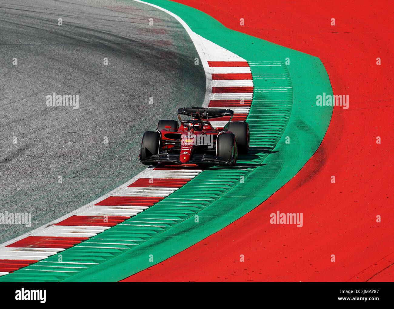 08.07.2022, Red Bull Ring , Spielberg, Formula 1 BWT Grosser Preis von Österreich 2022 , im Bild Charles Leclerc (MCO), Scuderia Ferrari Stockfoto