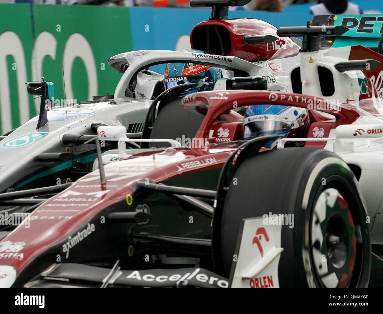 10.07.2022, Red Bull Ring , Spielberg, Formula 1 BWT Grosser Preis von Österreich 2022 , im Bild Valtteri Bottas (FIN), Alfa Romeo F1 Team ORLEN, Geo Stockfoto